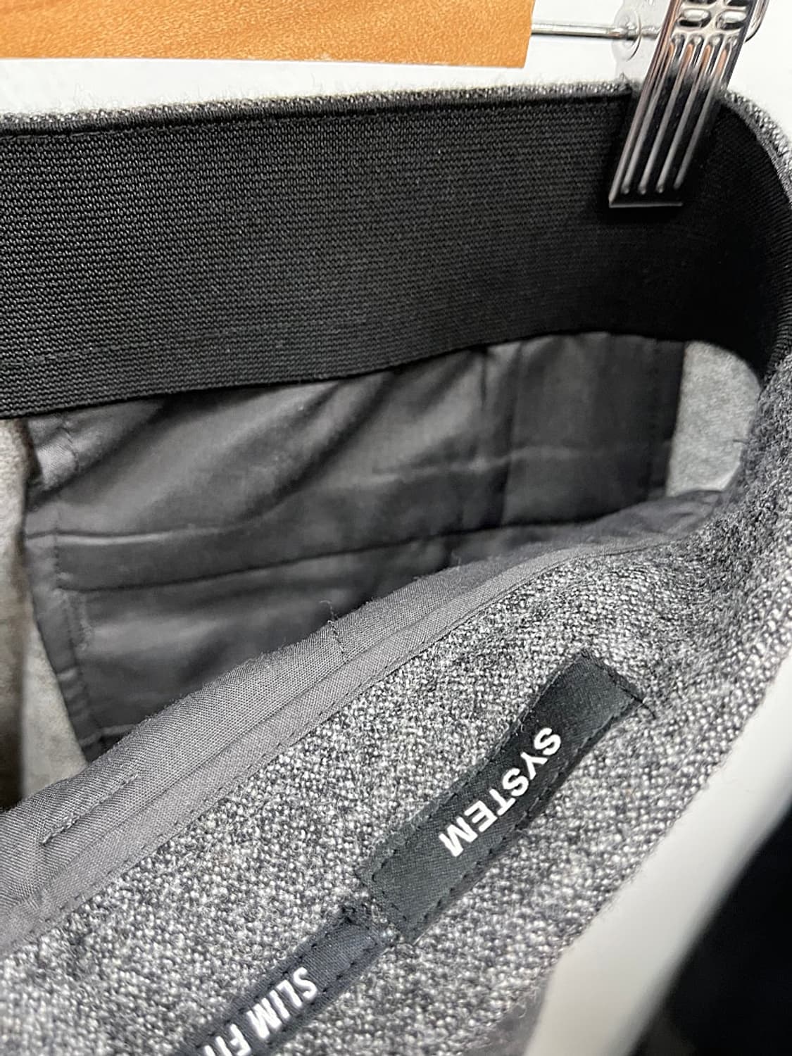 34-35) 시스템옴므 울 슬랙스  상품이미지5