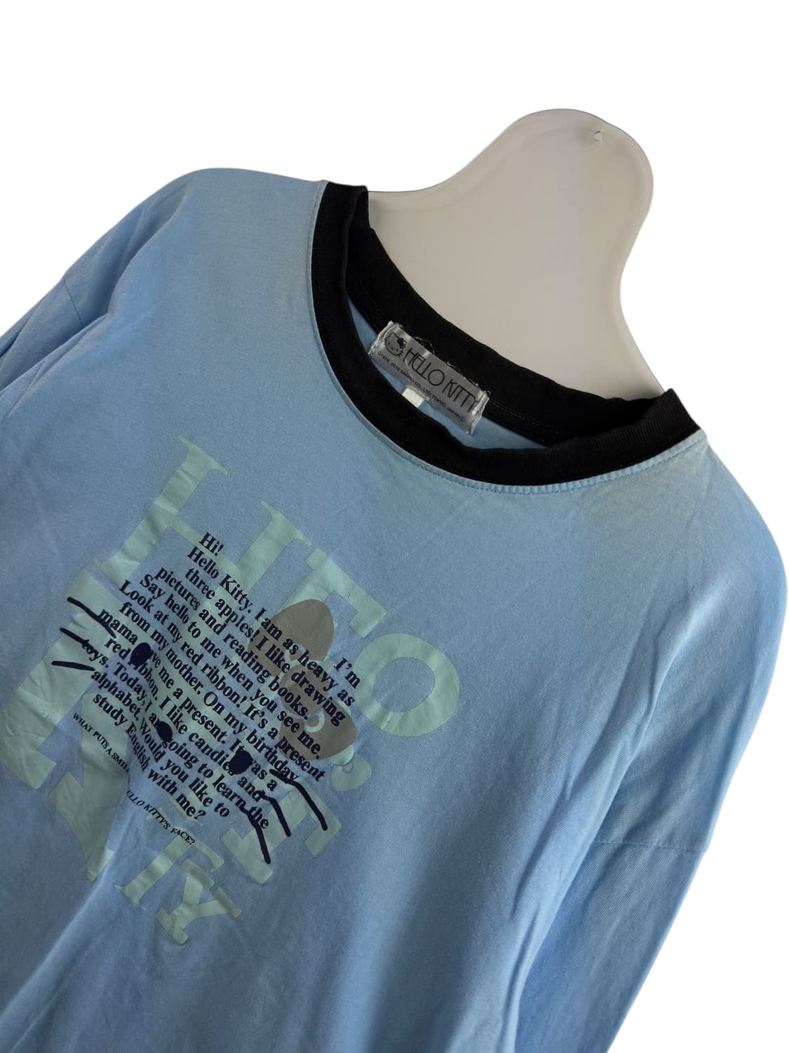 헬로키티 베이비블루 롱슬리브1408 상품이미지3