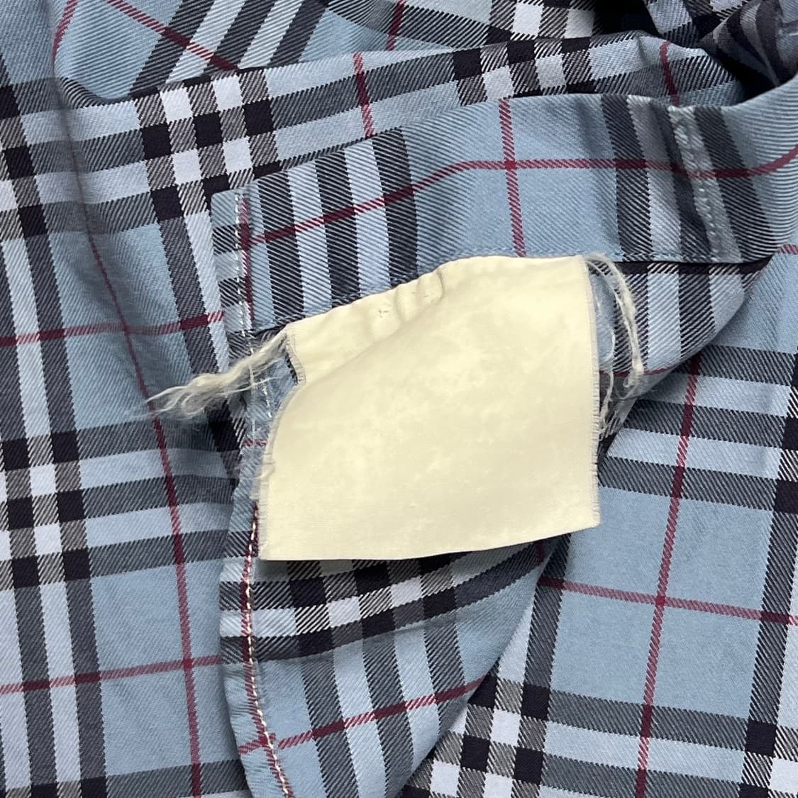 M 버버리 노바체크 원포켓 셔츠 상품이미지5