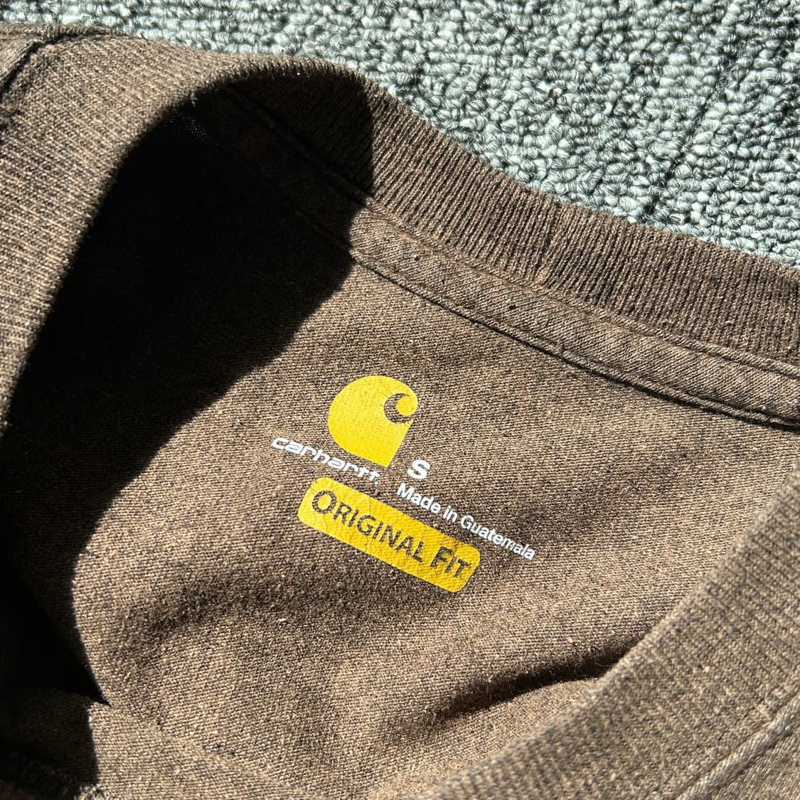 칼하트 워크웨어 포켓 반팔티셔츠  상품이미지9