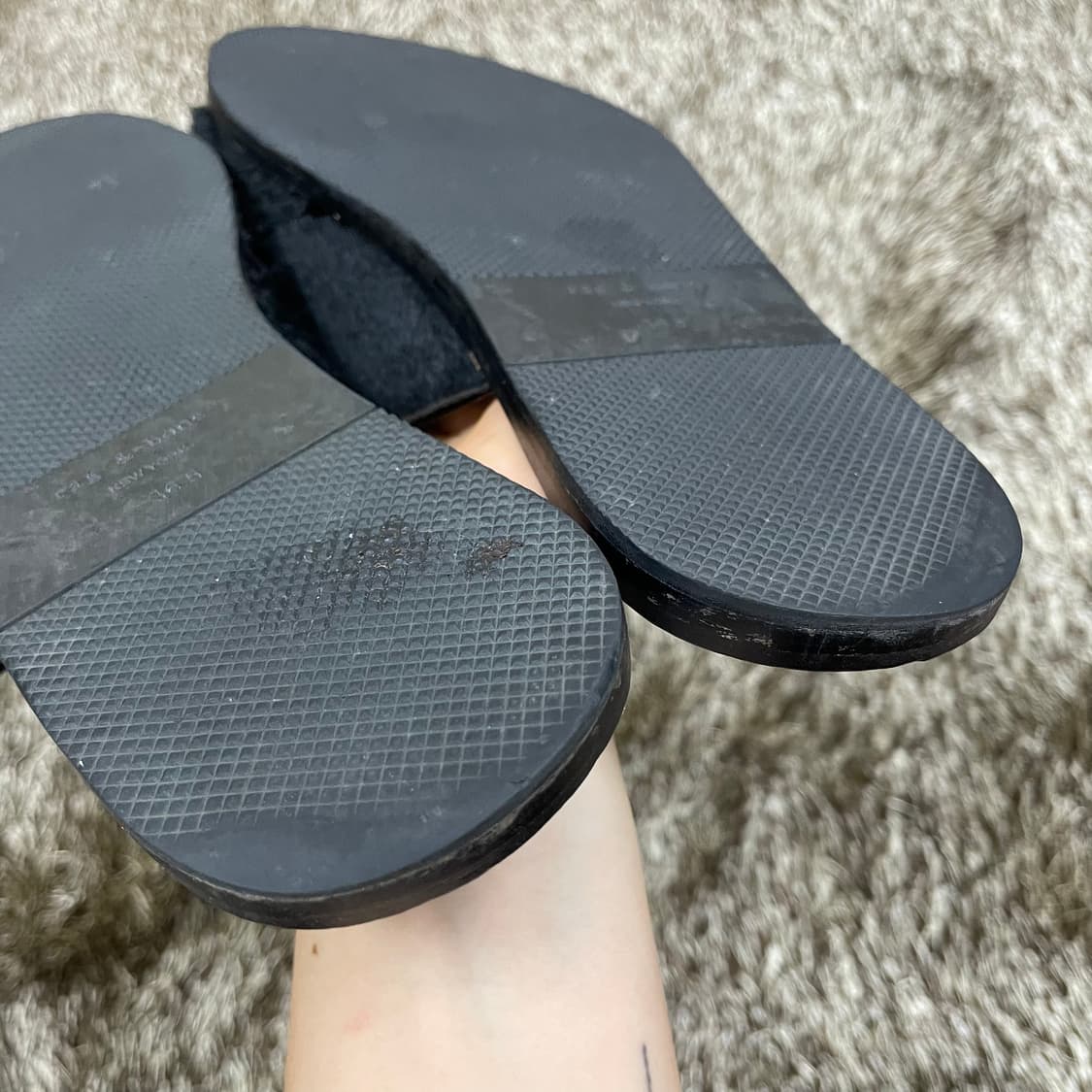 랙앤본 Rag & Bone 블랙 크로스 스트랩 샌들 36.5 상품이미지7