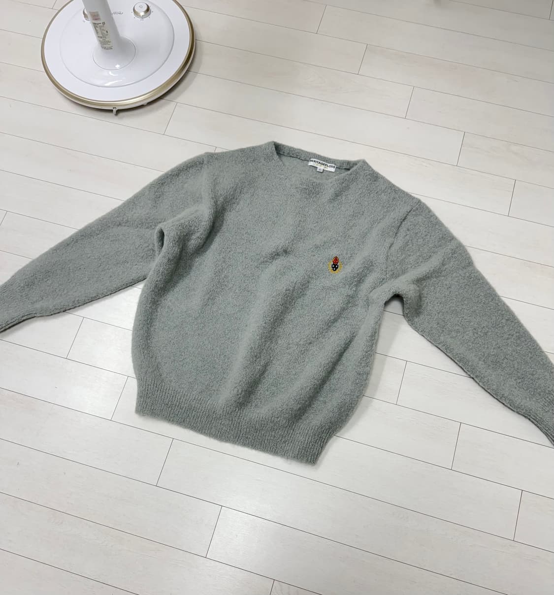 헤리티지플로스 알파카 니트  L 사이즈 10주년    색감 실물이 진짜 상품이미지1