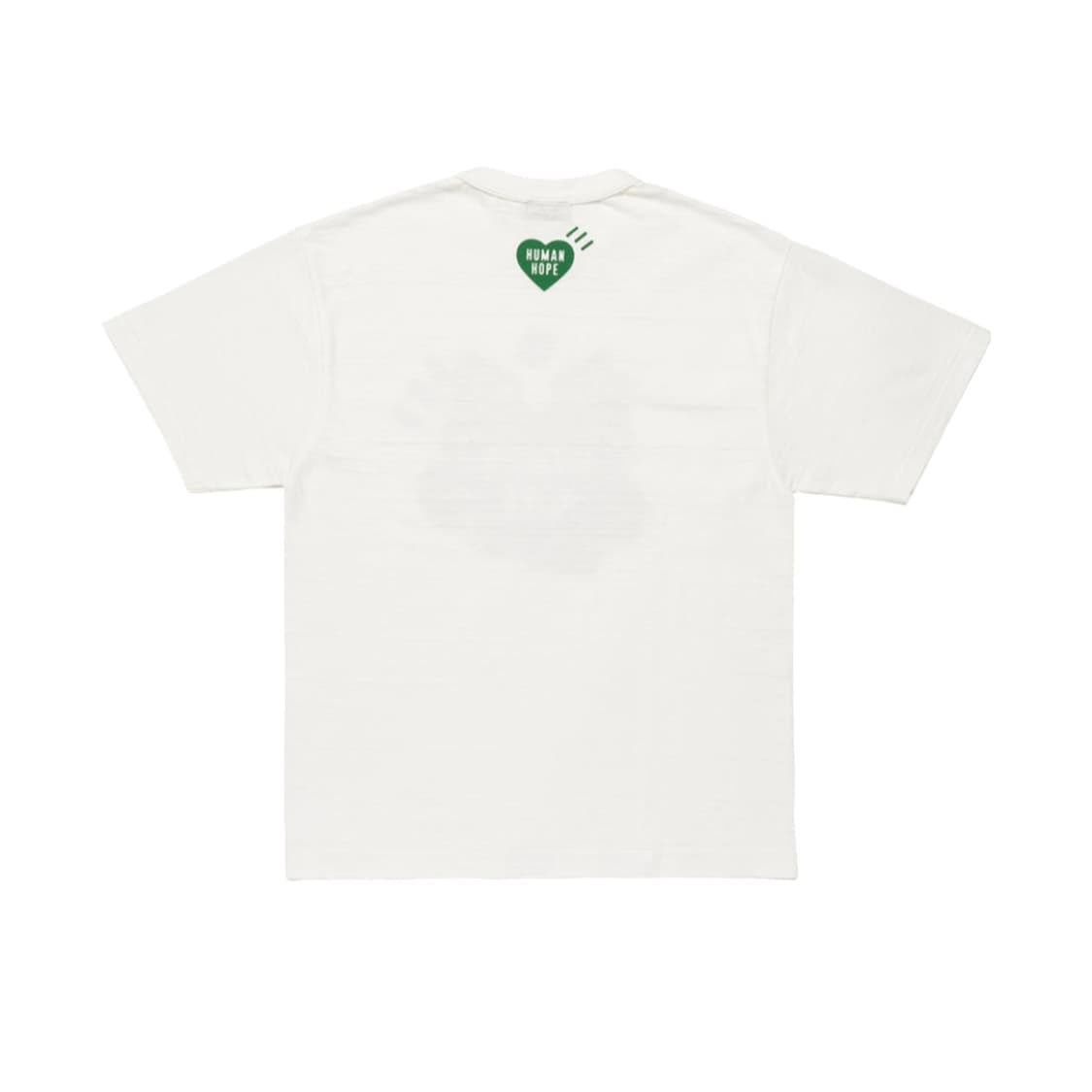 [판매](XXL)제이홉 X 휴먼 메이드 휴먼 호프 티셔츠 - 화이트 상품이미지2