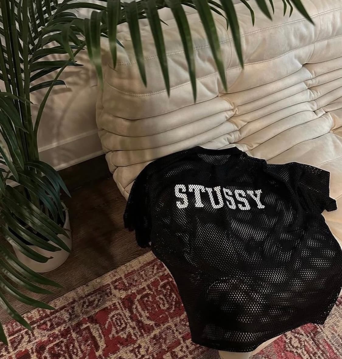 스투시 팀 저지 80 블랙 / M 상품이미지6