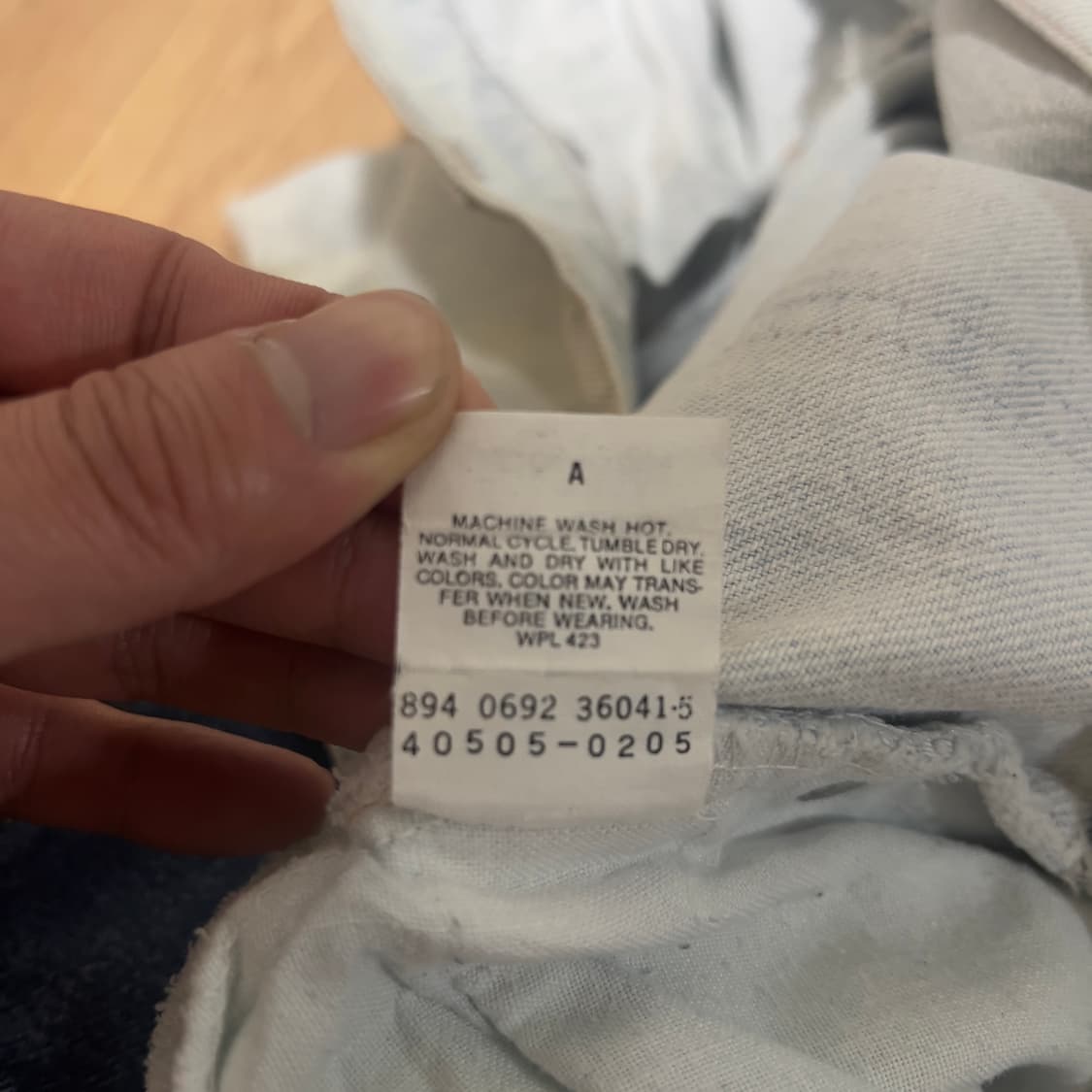 USA 90’s 리바이스 505 오렌지탭 데님팬츠 상품이미지8