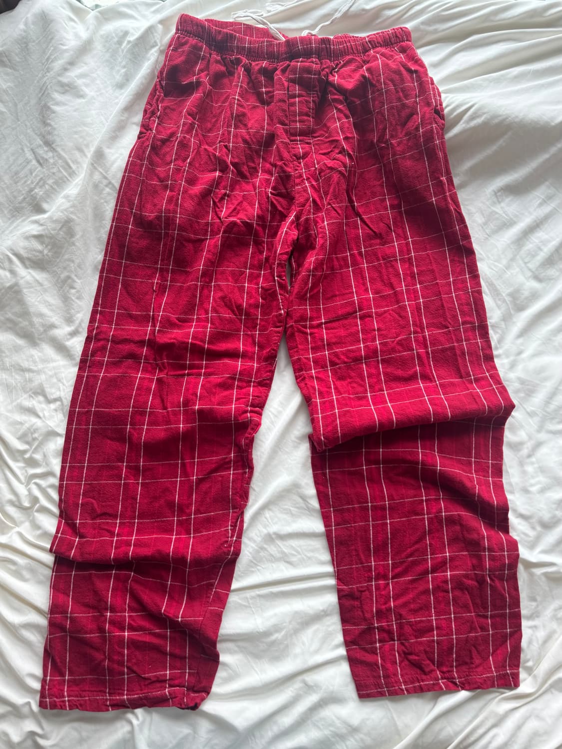 red checkered pants 상품이미지1