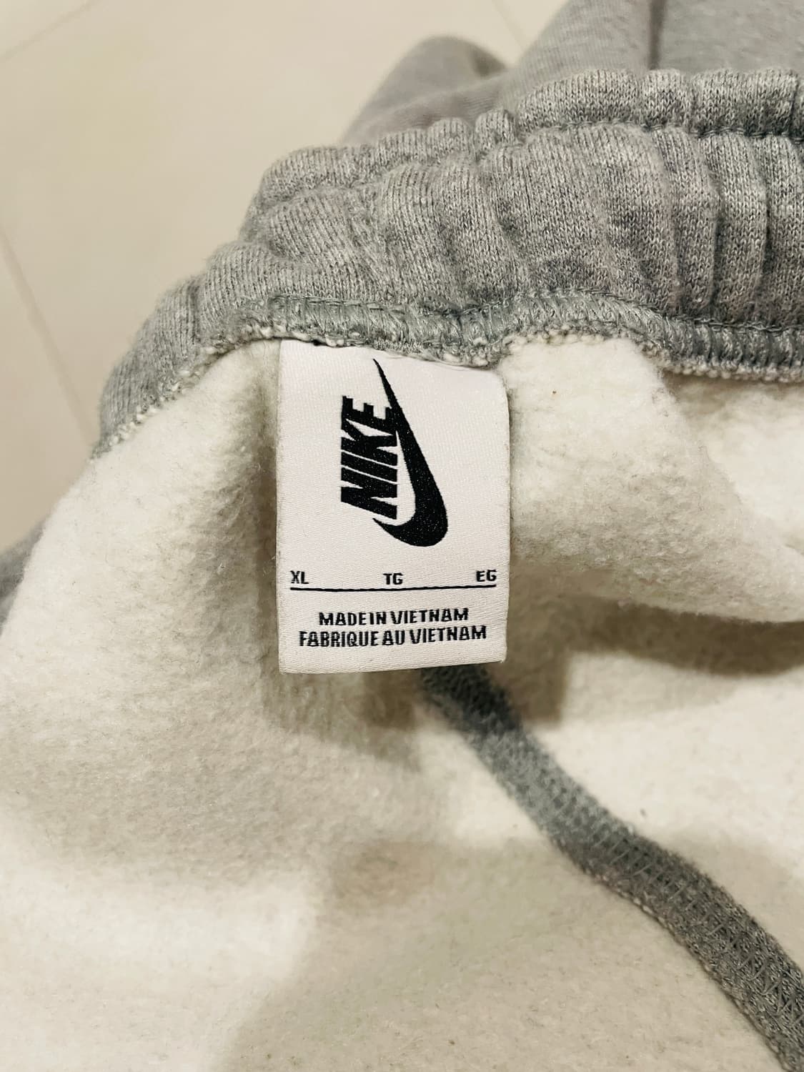 NIKE NRG HEATHER GREY FLEECE SWEAT PT 상품이미지4