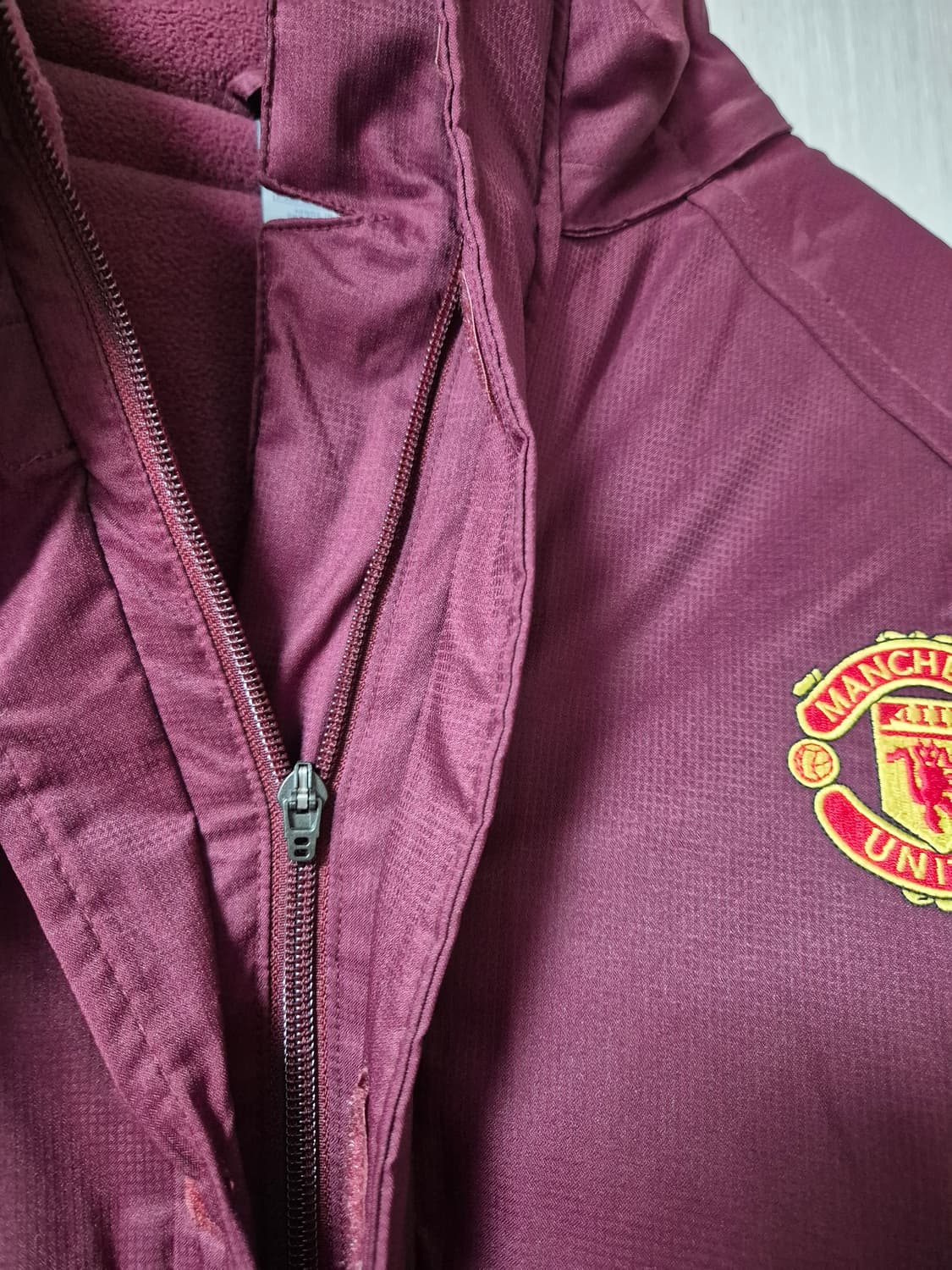 나이키 맨체스터 유나이티드 패딩 점퍼 XL 맨유 기모점퍼 상품이미지4