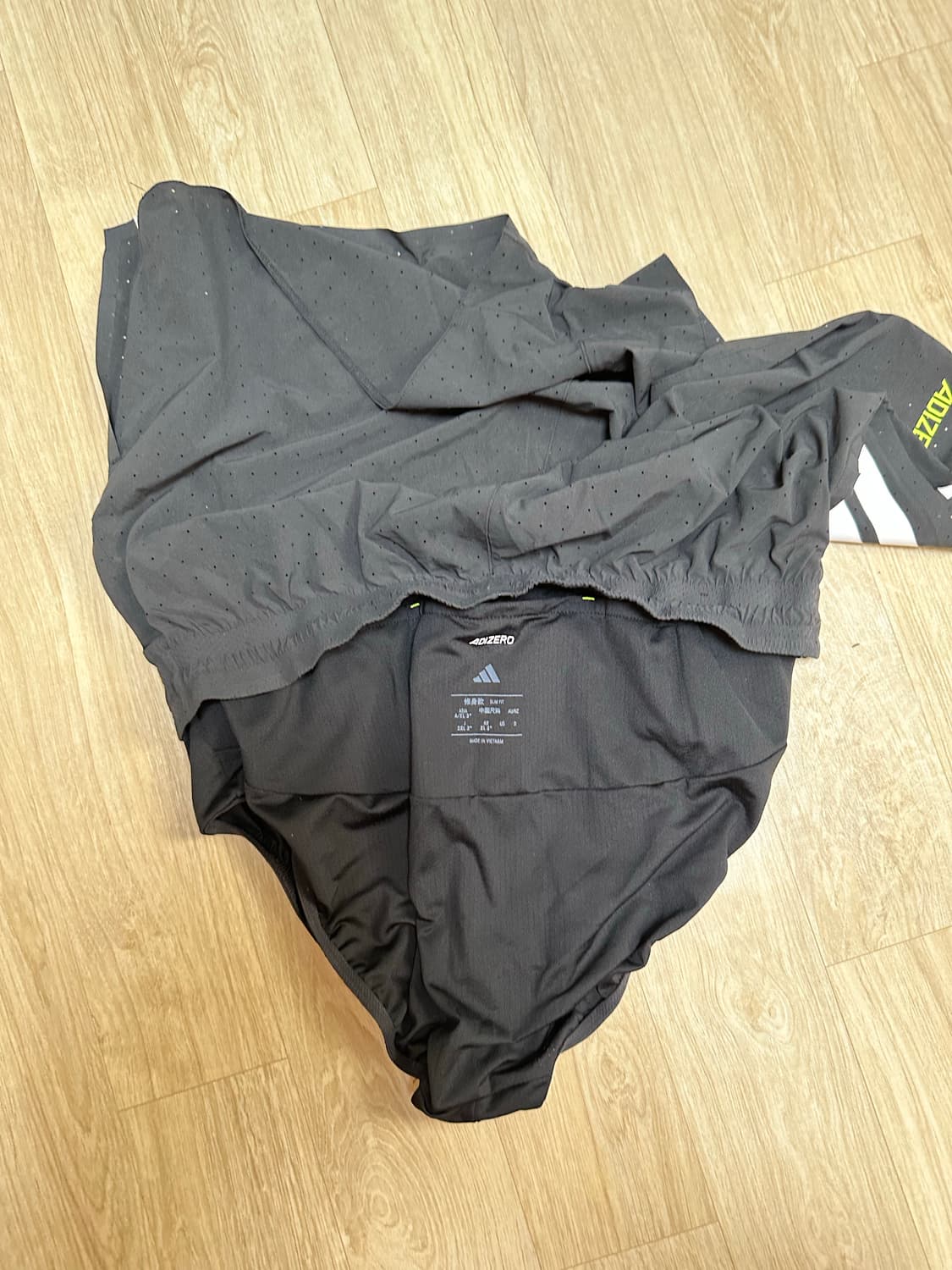 아디제로 러닝 스플릿 쇼츠 3인치 XL 상품이미지4