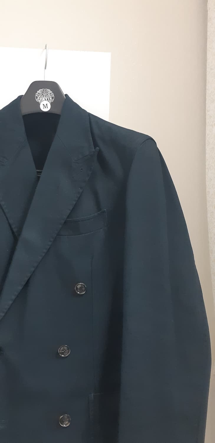 솔티 워시드 더블 브레스티드 자켓 m 상품이미지5