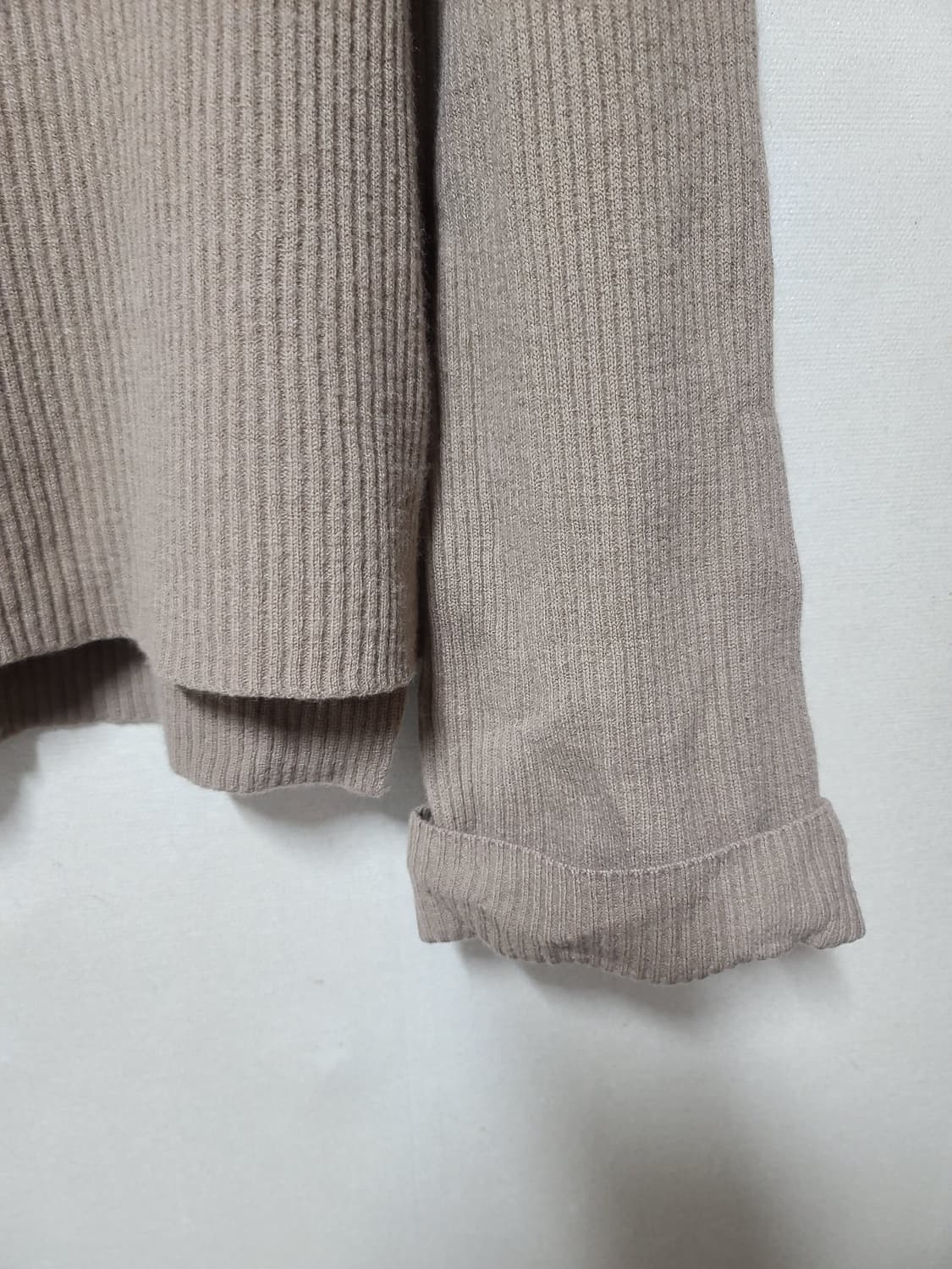 타임 포스트모던 골지 반목 니트 상품이미지3