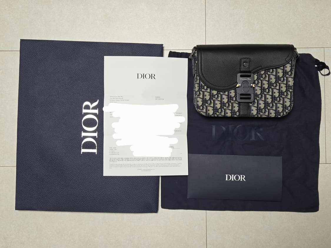 디올 새들 스몰 플랩 스트랩백 상품이미지4