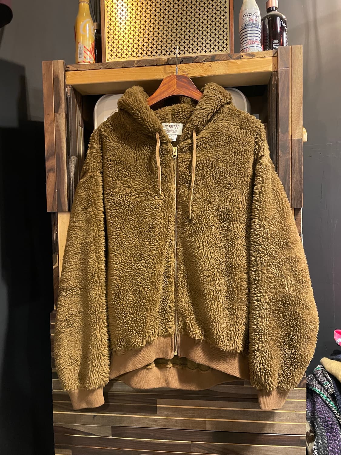 트레디셔널웨더웨어 딥파일 후드집업 상품이미지1