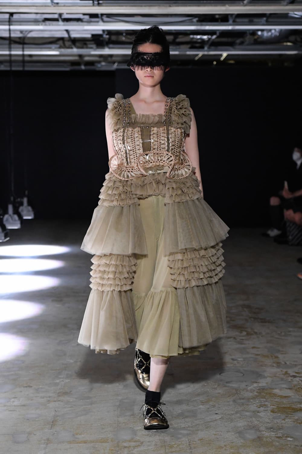Volumed Layer Belt Tulle Skirt 상품이미지2