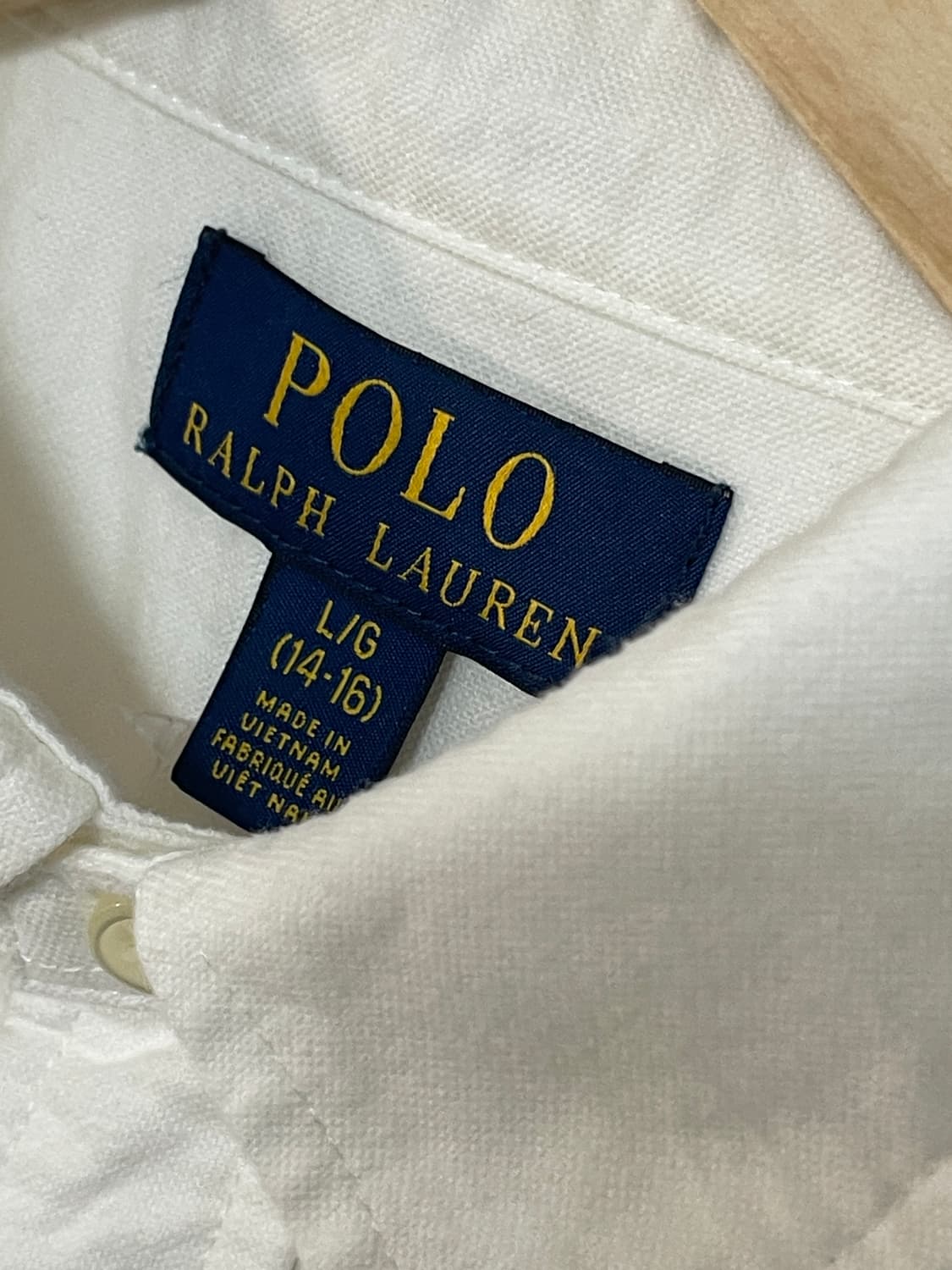 폴로 포니 화이트 셔츠 상품이미지5