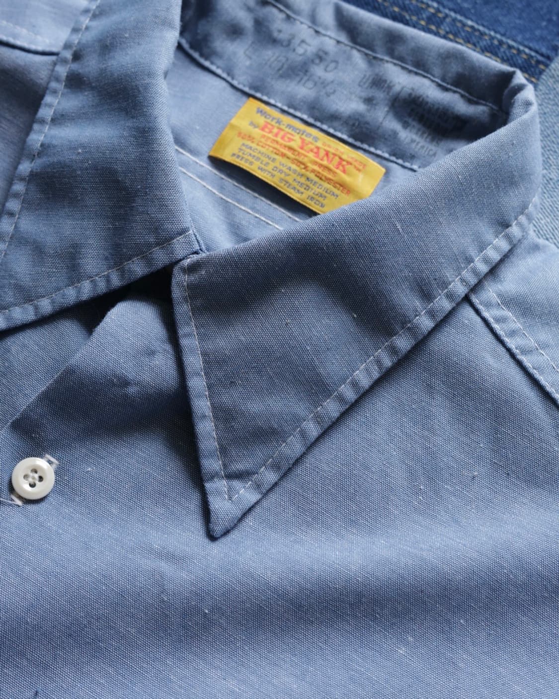 빅 얀크 70s 샴브레이 셔츠/Big yank 70s chambray 상품이미지3