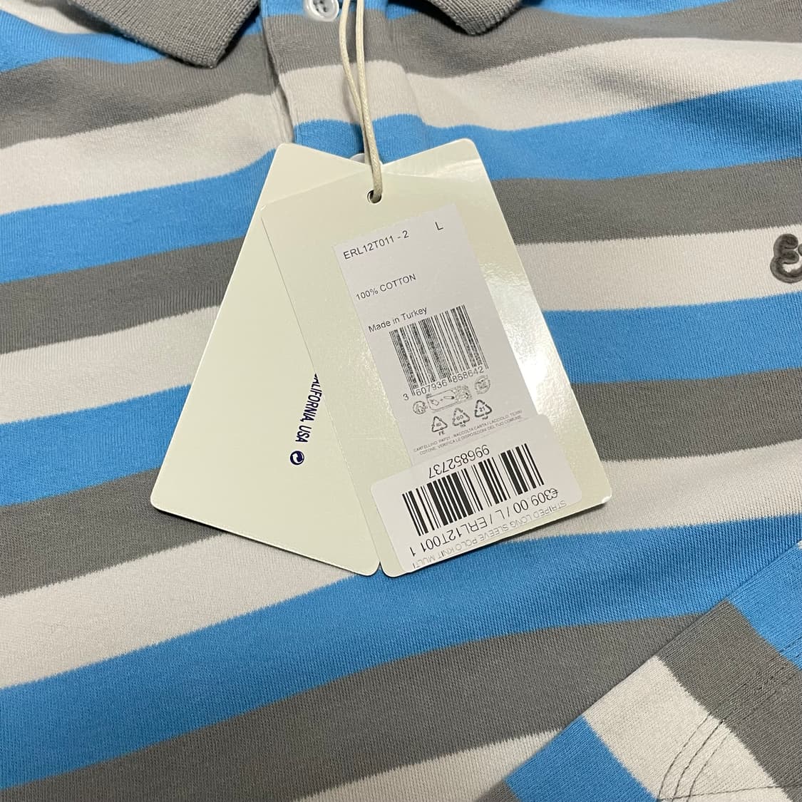 [L] ERL 이알엘 스트라이프 롱슬리브 상품이미지3