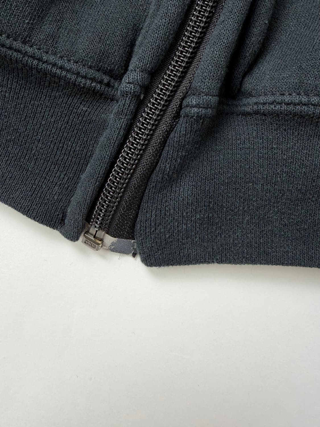 90s Russell Two Tone Zip Up Hoodie 상품이미지9