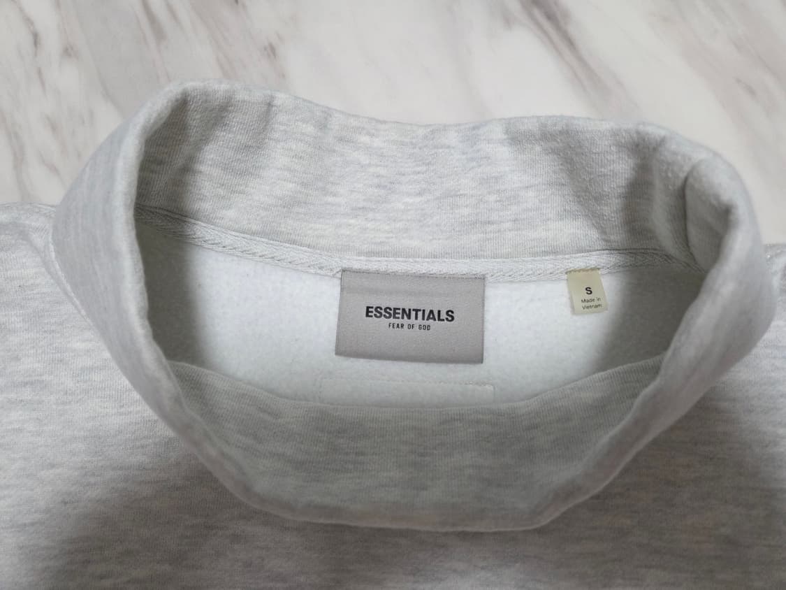 피오갓에센셜 모크넥 오트밀 스웻셔츠 상품이미지4