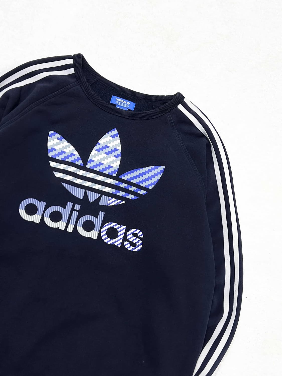 아디다스 빅로고 삼선 맨투맨 상품이미지6