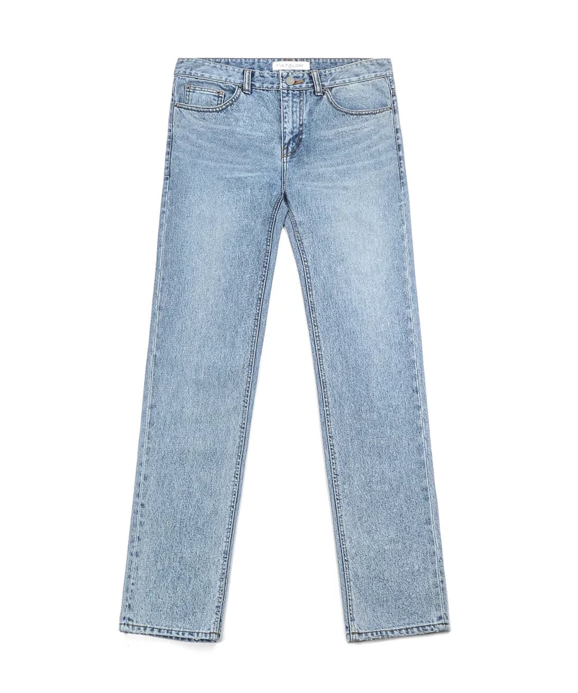 페이탈리즘 #0220 스트레이트 크롭진 상품이미지1