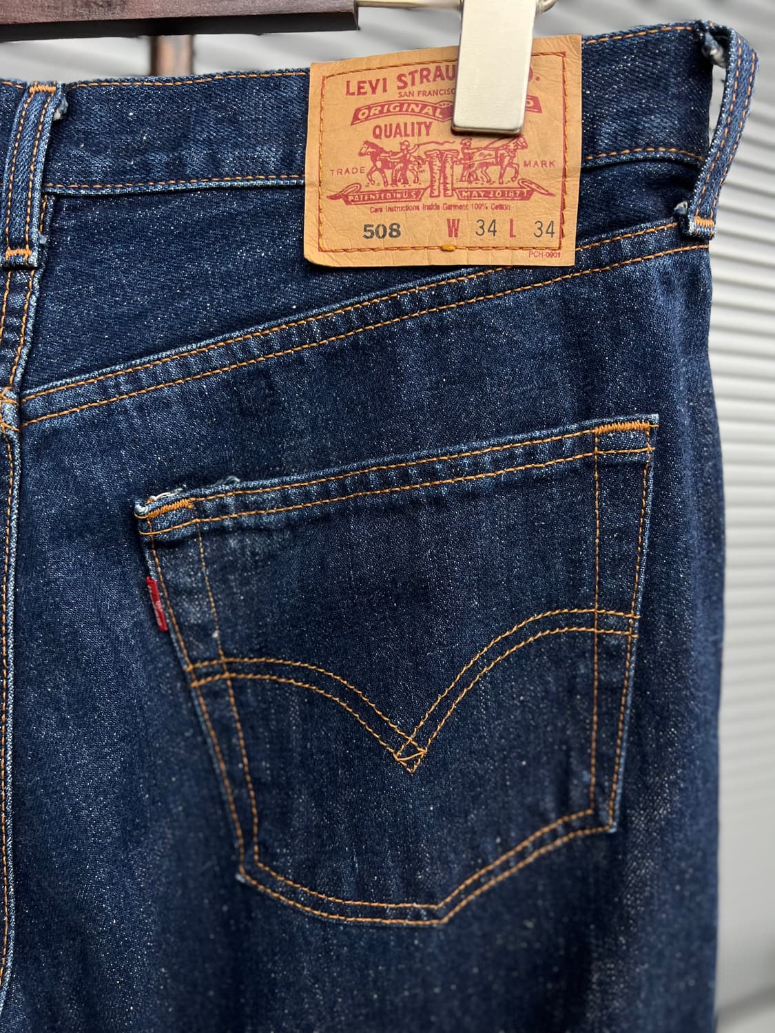 진청워싱 데님 34 상품이미지5