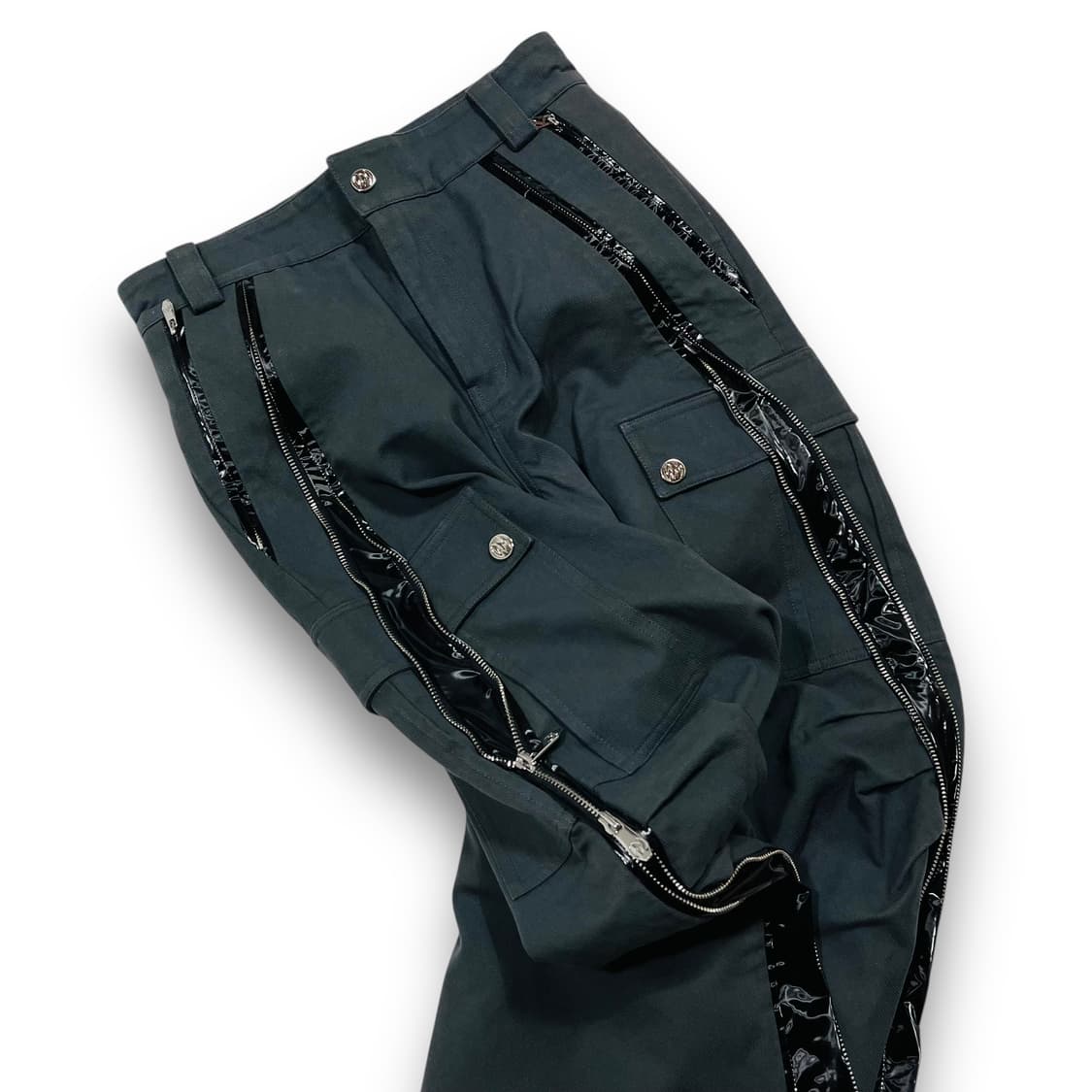 위어드 마켓 아이콘 해체주의 사이드 카고팬츠 상품이미지6