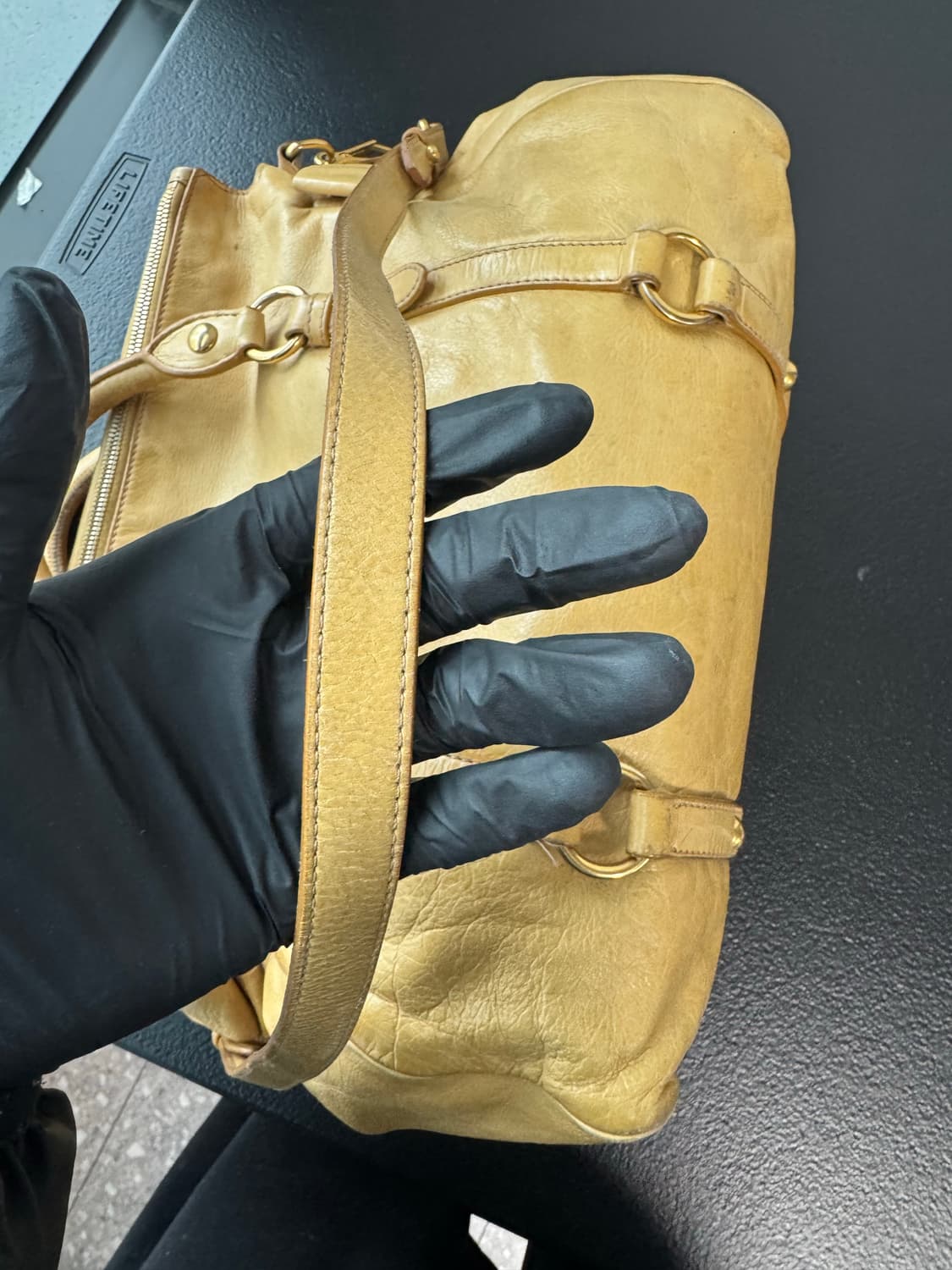 미우미우 비텔로 럭스 사첼 2way백(정품) 상품이미지7