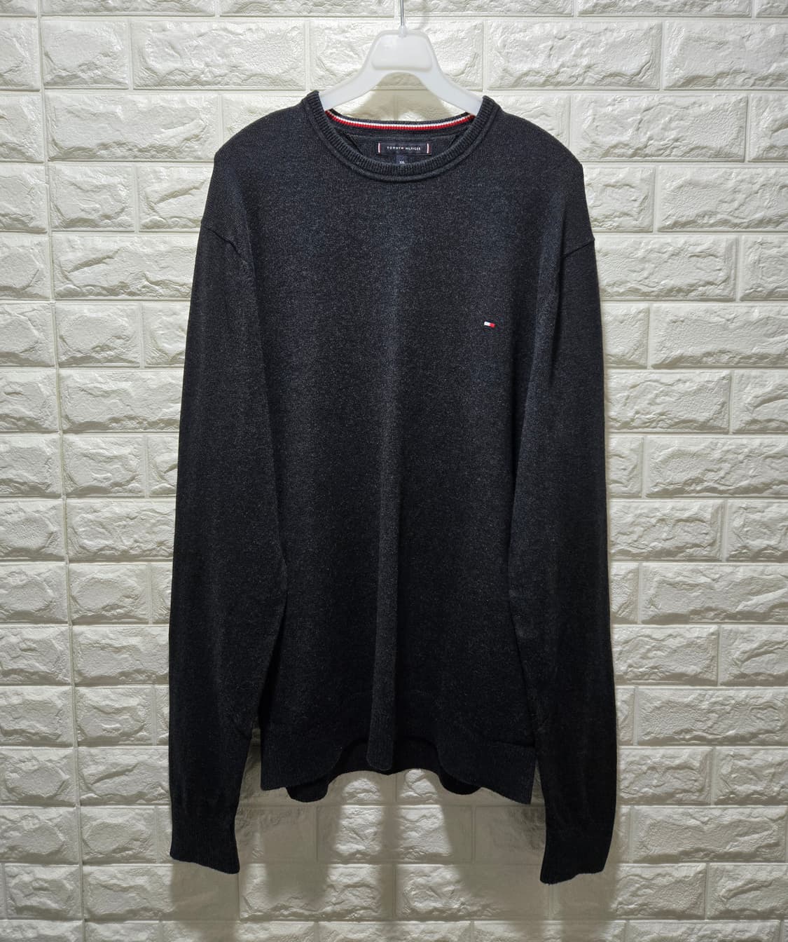 타미힐피거 피마 코튼 캐시미어 스웨터 XXL 상품이미지1