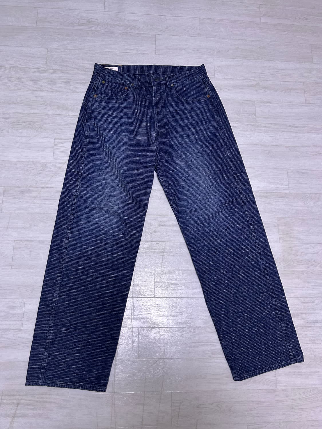 키바타 카시코 팬츠 올드블루 3 상품이미지2