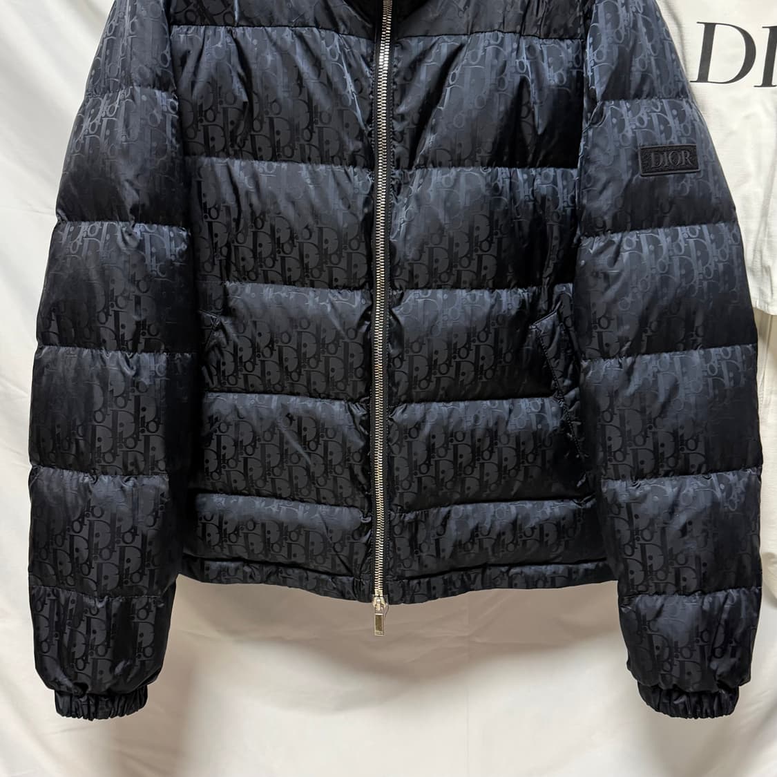[S+급/48] 디올 오블리크 패딩 블랙 풀구성 상품이미지3