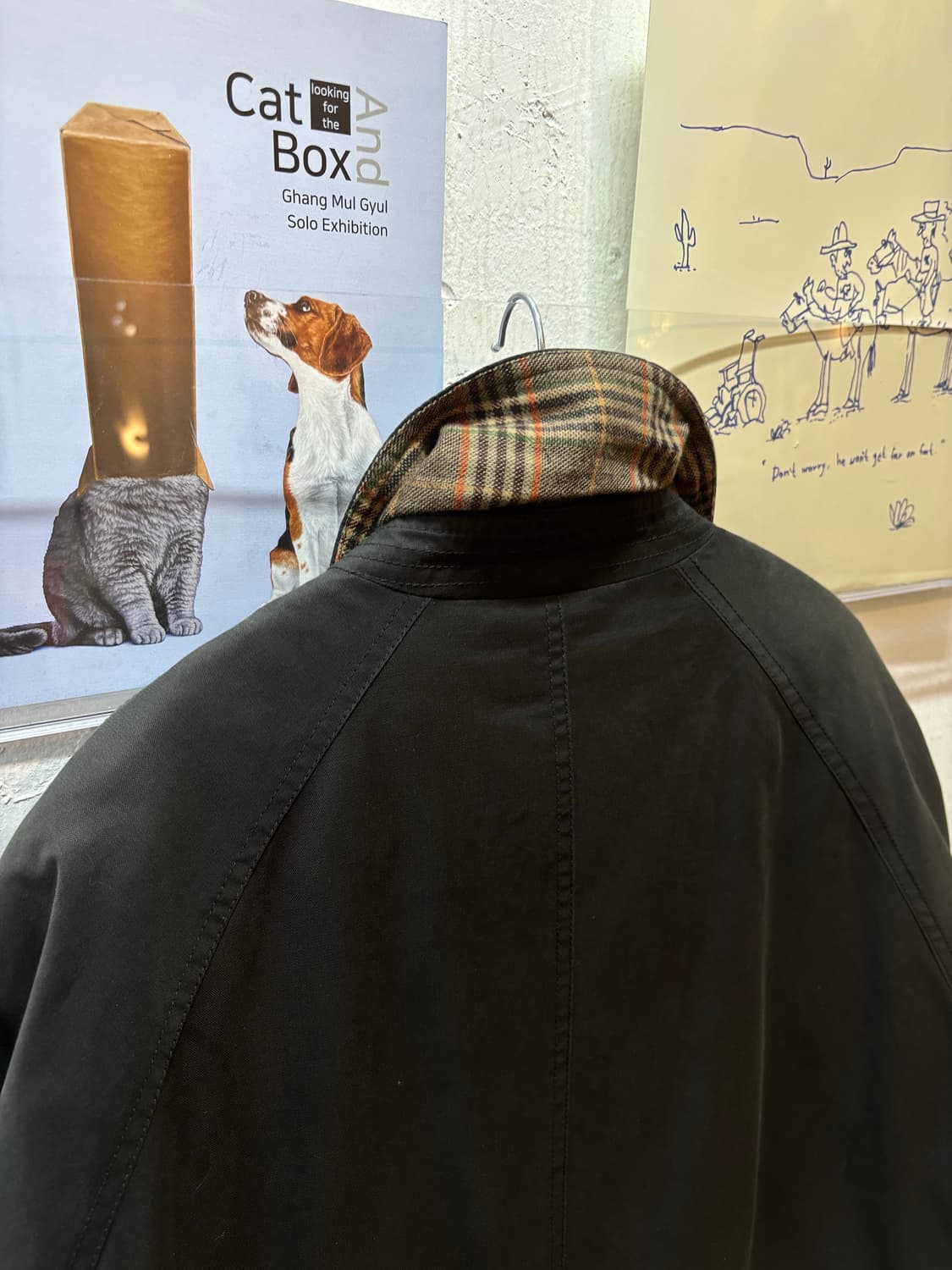 헨리코튼 구스다운 파일럿 코트/차콜 상품이미지6