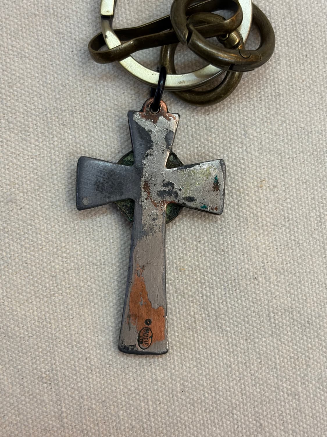 앤틱 크로스 다중링 키링 상품이미지4