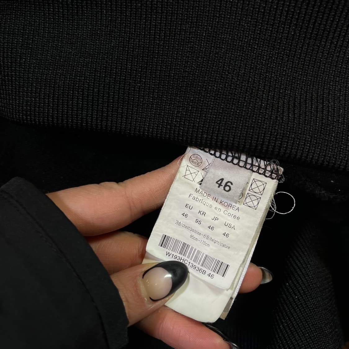 솔리드 옴므 빅로고 레드 패치 스웻 맨투맨 상품이미지6