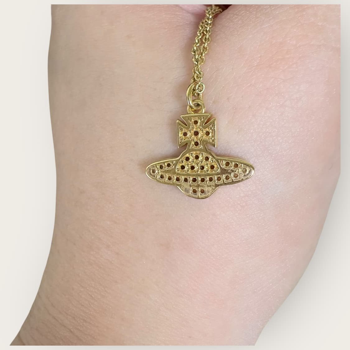 비비안웨스트우드 골드 목걸이 새상품급 상품이미지3