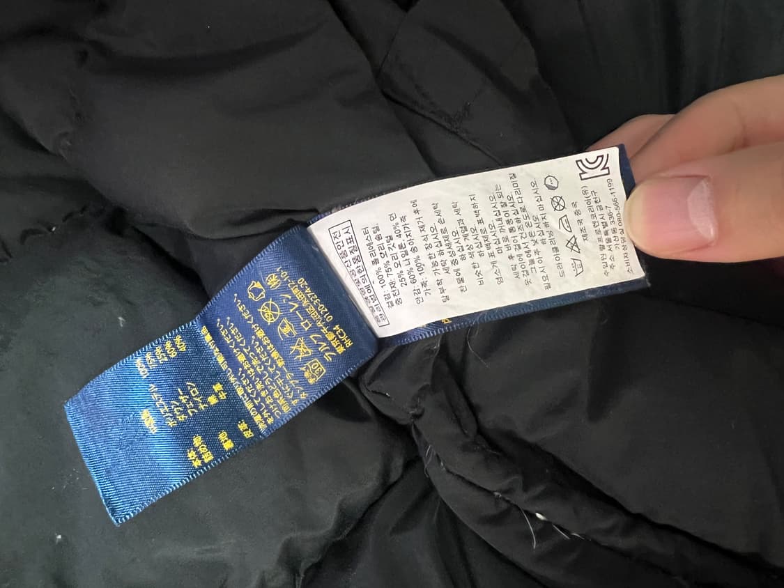폴로 랄프로렌 패딩 블랙  상품이미지6