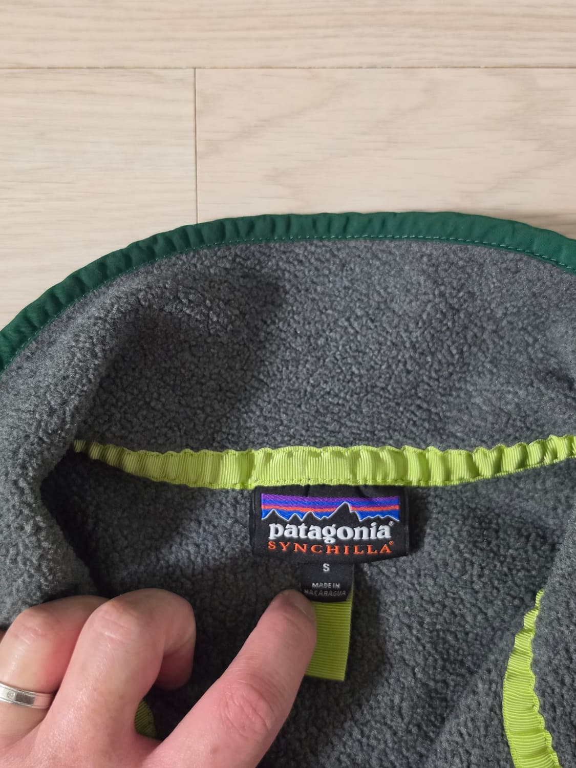[S] 파타고니아 신칠라 라이트웨이트 니켈/그린 상품이미지3
