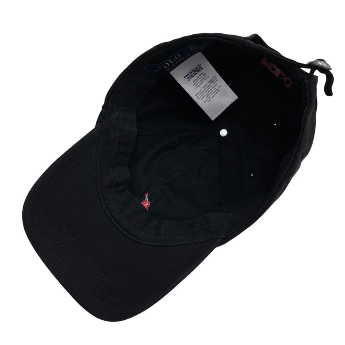 폴로 랄프로렌 레드포니 블랙 볼캡 상품이미지7