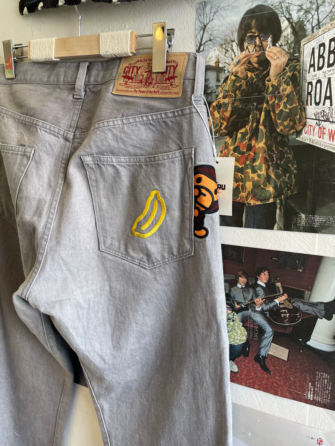 베이프 OG 마일로 바나나 그레이진 (S) 상품이미지6