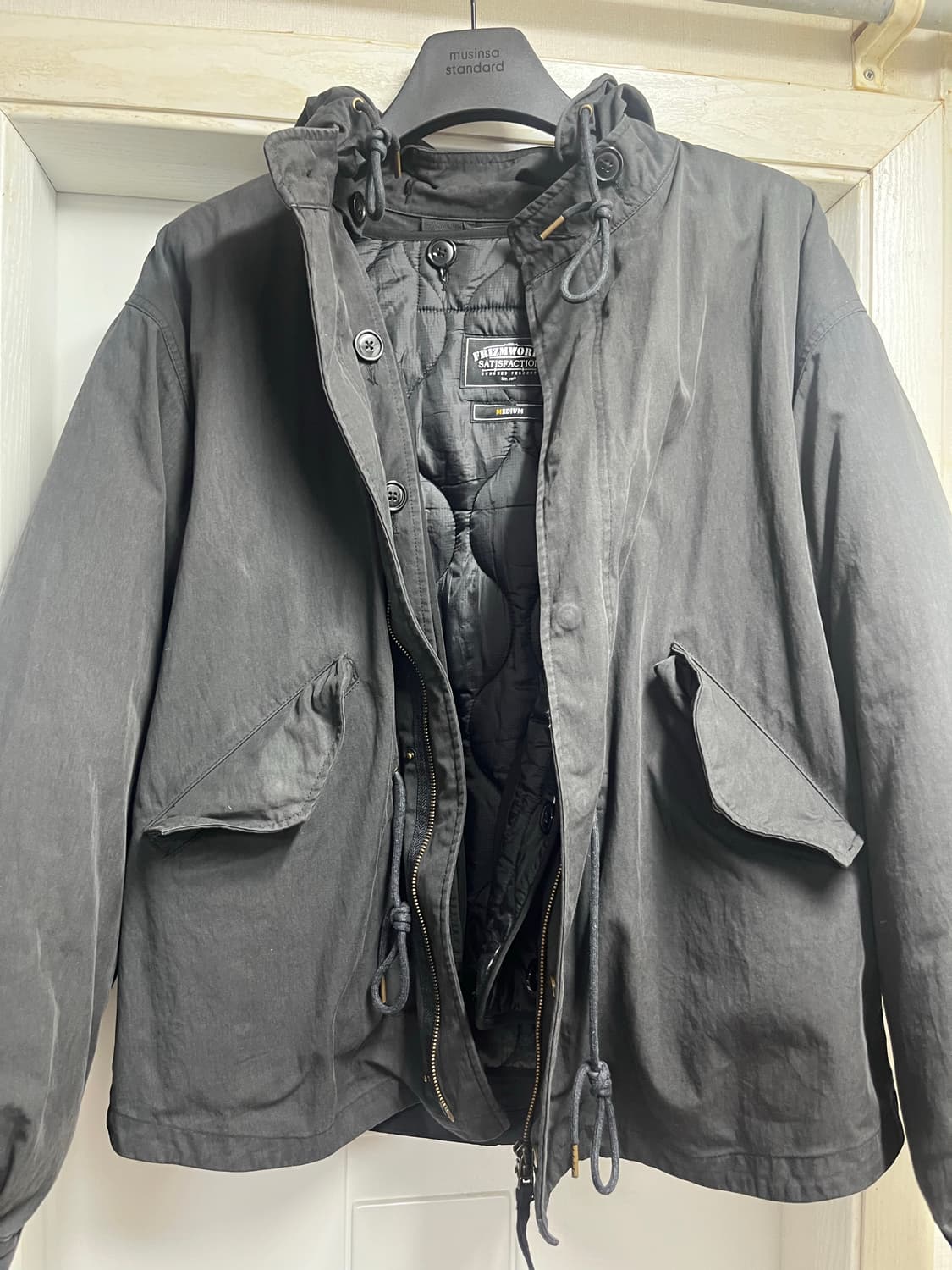 프리즘웍스 OSCAR FISHTAIL JACKET 003_black 상품이미지2