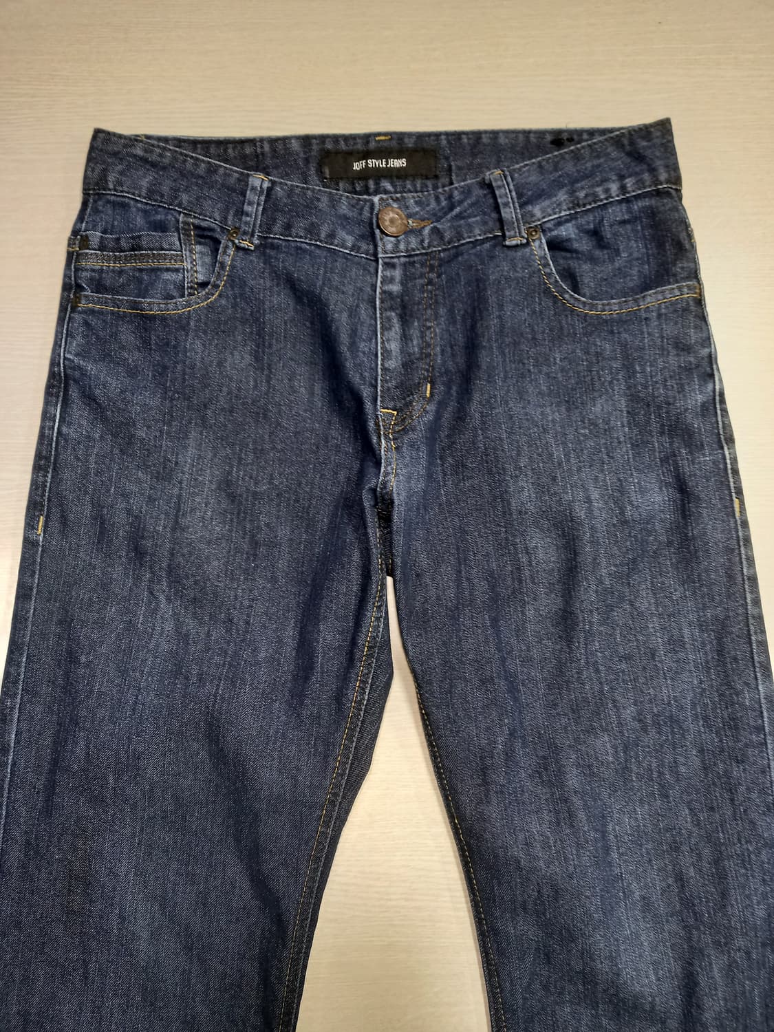 32 JOFF STYLE 스판 일자진 진청 32-312 상품이미지3