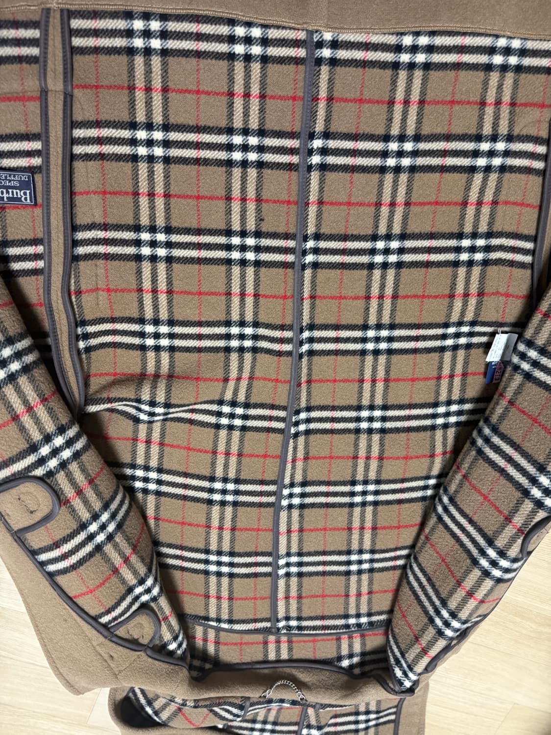 버버리 떡볶이코트  상품이미지6