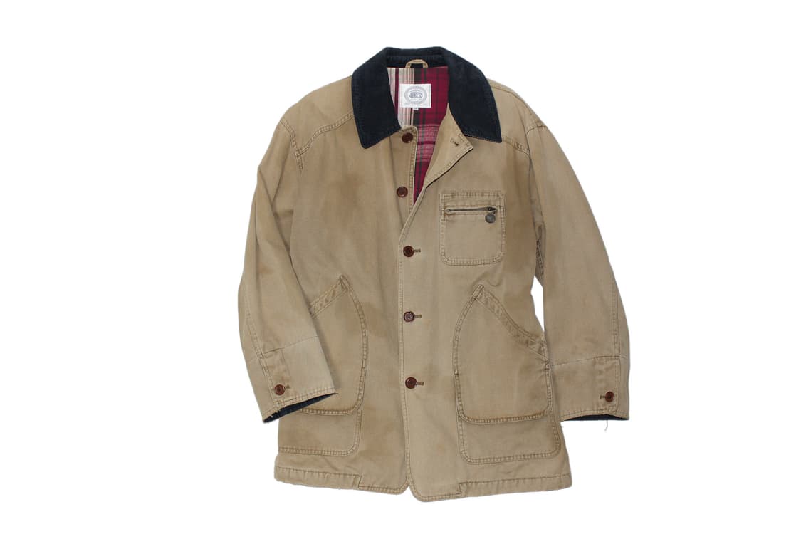 1990s 제이프레스 워시드코튼 초어코트 상품이미지1