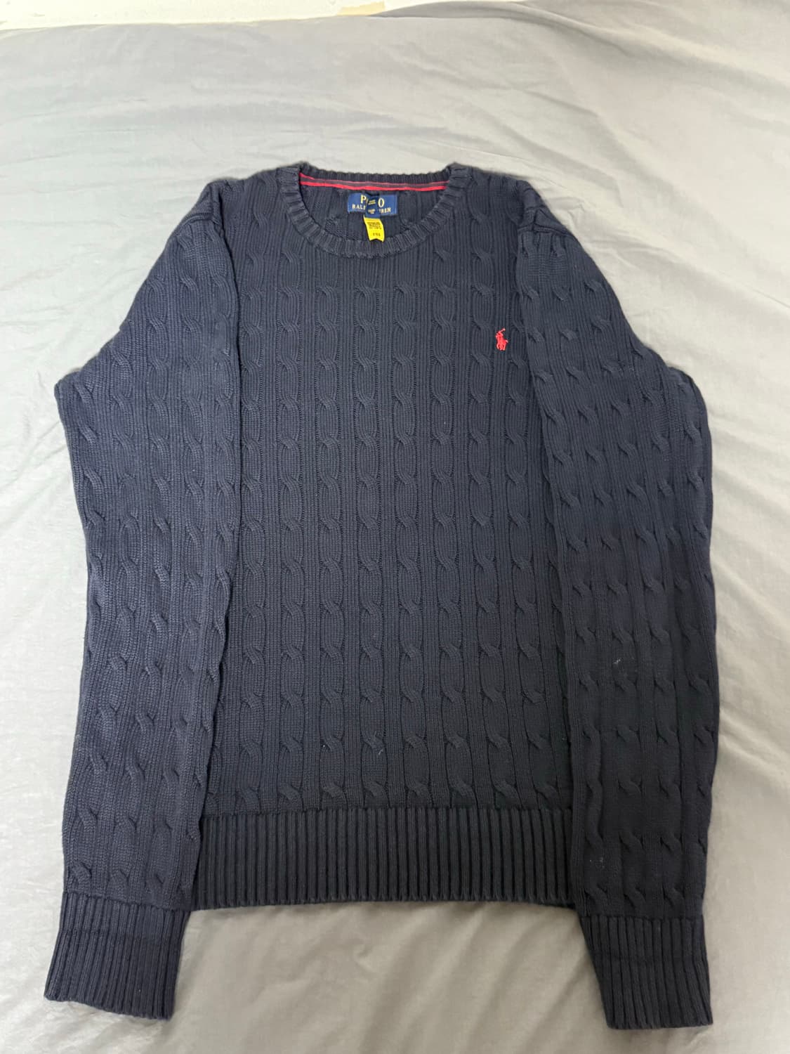 폴로 꽈배기 니트(보이즈) 상품이미지1