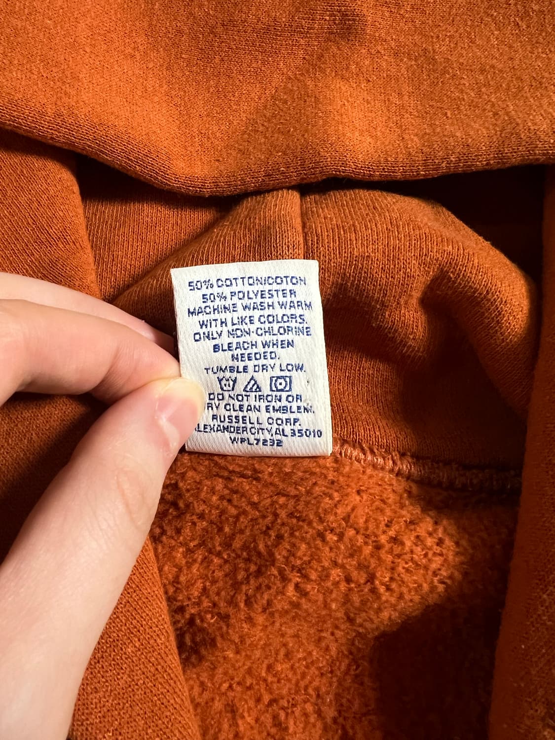 00s russell athletic hood zip up 러셀 후드집업 상품이미지3