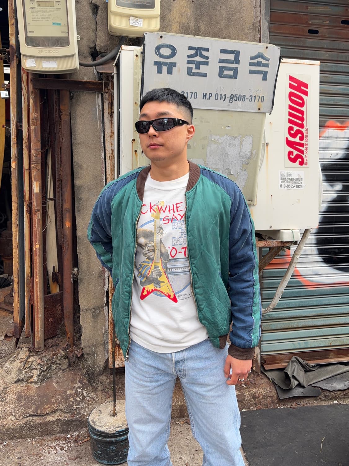 80’s Buckwheat Our gang Rock n Loll T-sh 상품이미지3