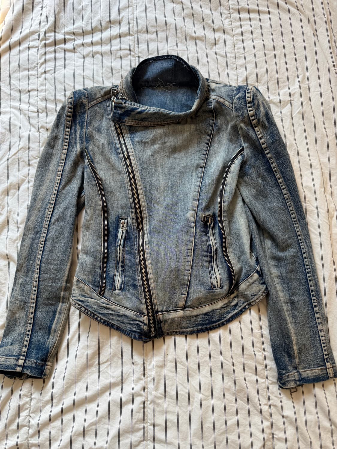 데님 라이더 자켓 상품이미지9