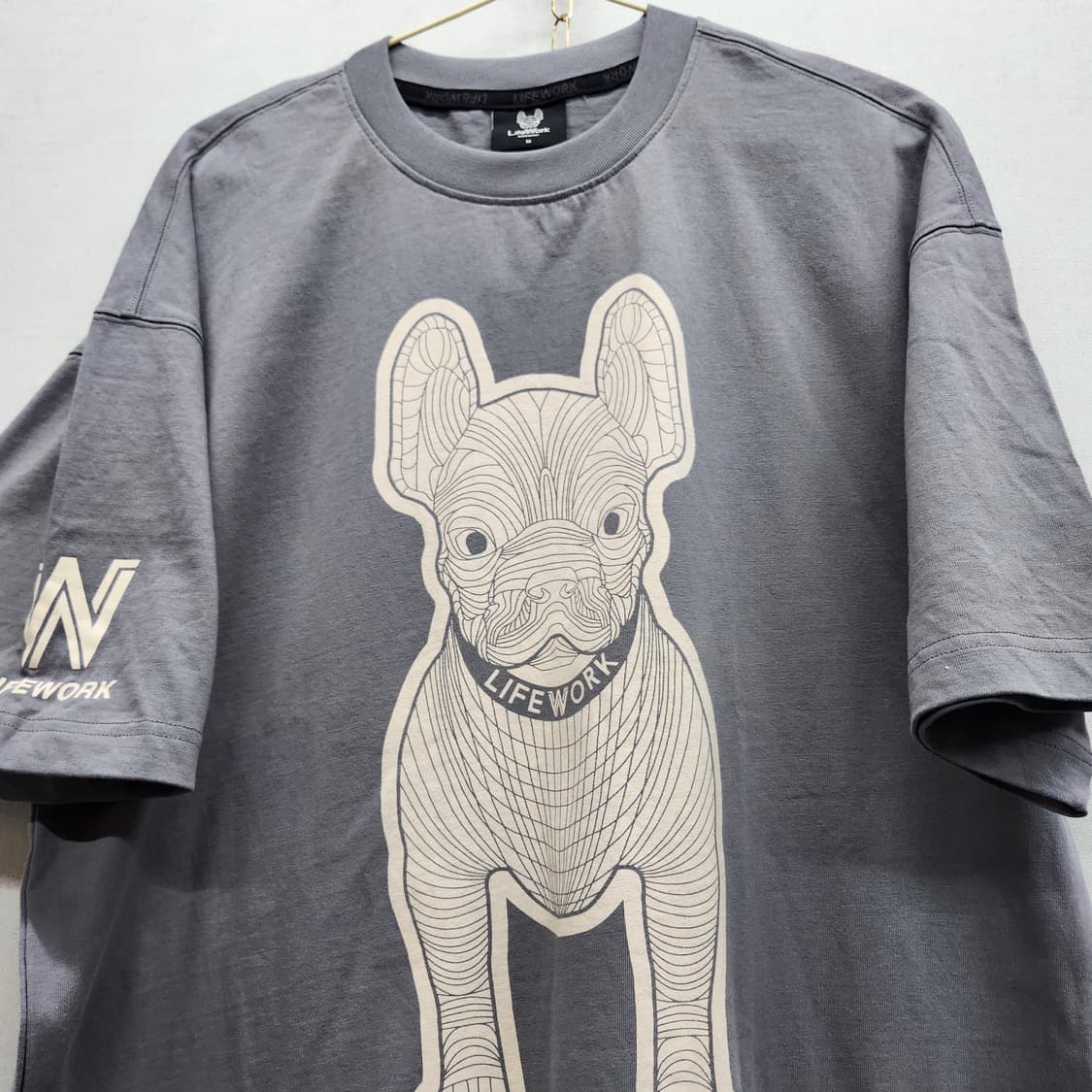 라이프워크 빅라독 로고 반팔티 M(XL) 상품이미지2