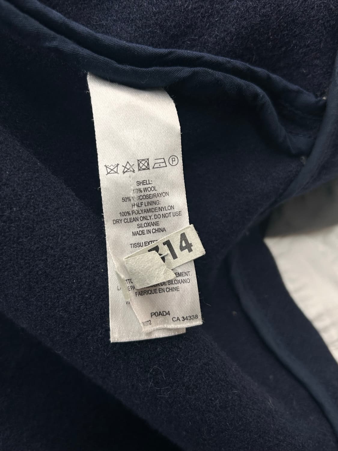 YMC basic 빈티지 코트 네이비 상품이미지4