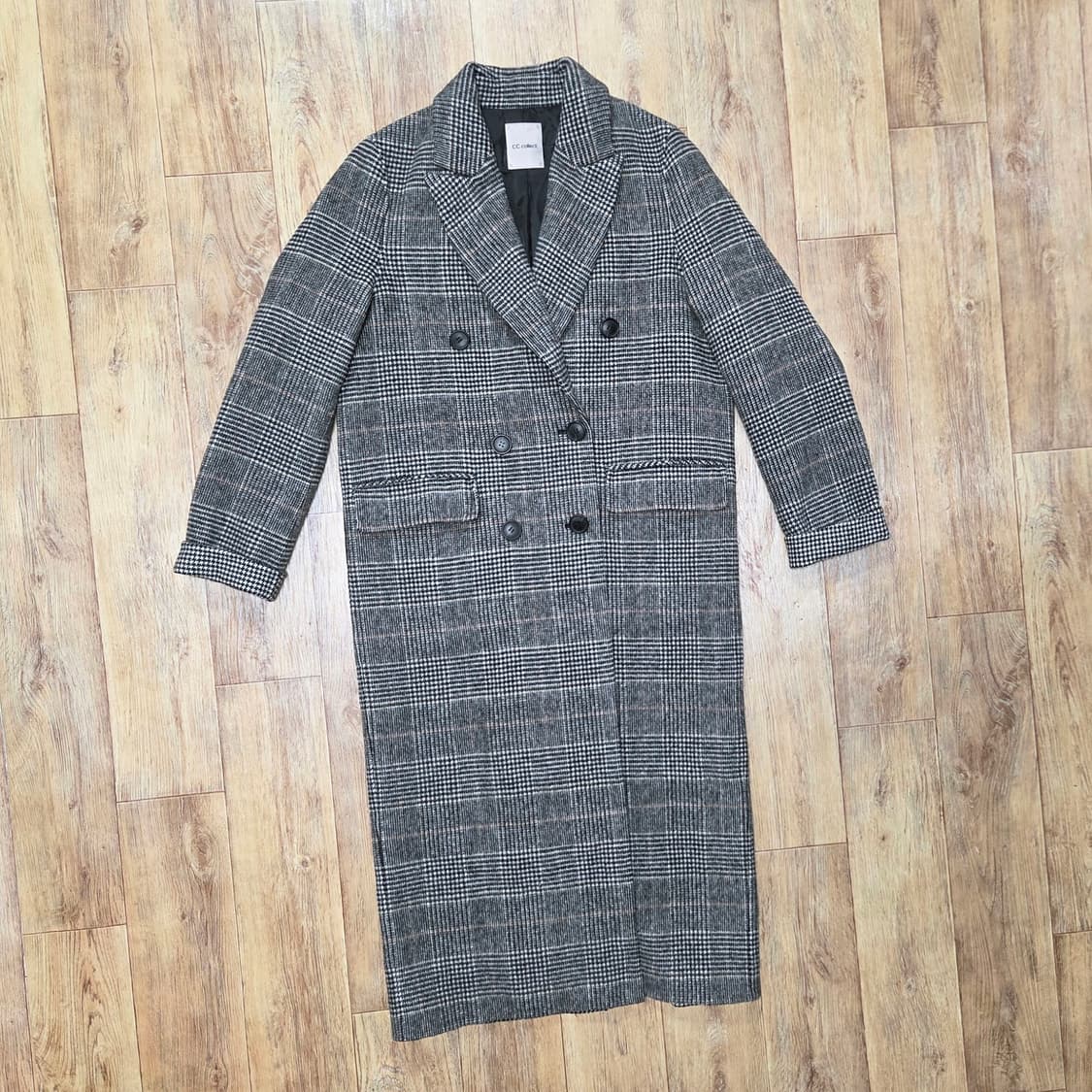 CC콜렉트(cc collect) 체크코트 55 상품이미지4